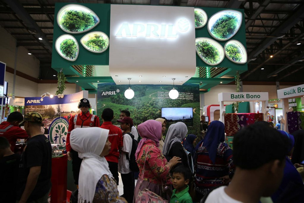 APRIL at The 9th IndoGreen Environment & Forestry Expo 2017 held by the Ministry of Environment and Forestry