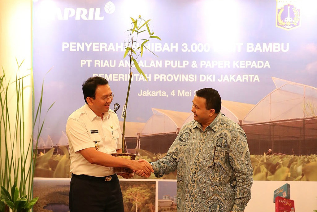 Bamboo Seeds Donation to DKI Jakarta Government by PT. RAPP, Jakarta