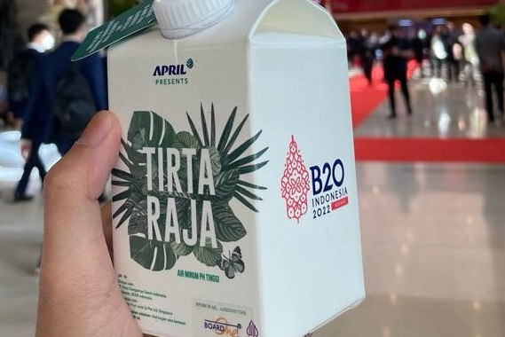 APRIL showcased it’s biodegradable and recyclable paper packaging at the B20 Indonesia Summit 2022, providing low carbon alternatives to fossil and non-renewable packaging materials.