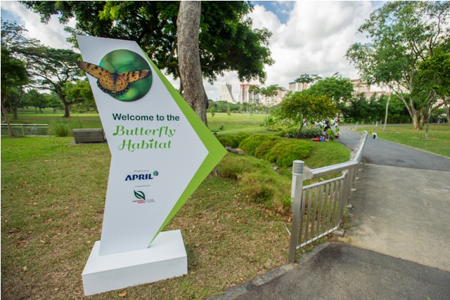 Celebrating SG50 through Community Partnership with Singapore’s National Parks Board Bishan Ang Mo Kio Park – Butterfly Habitat