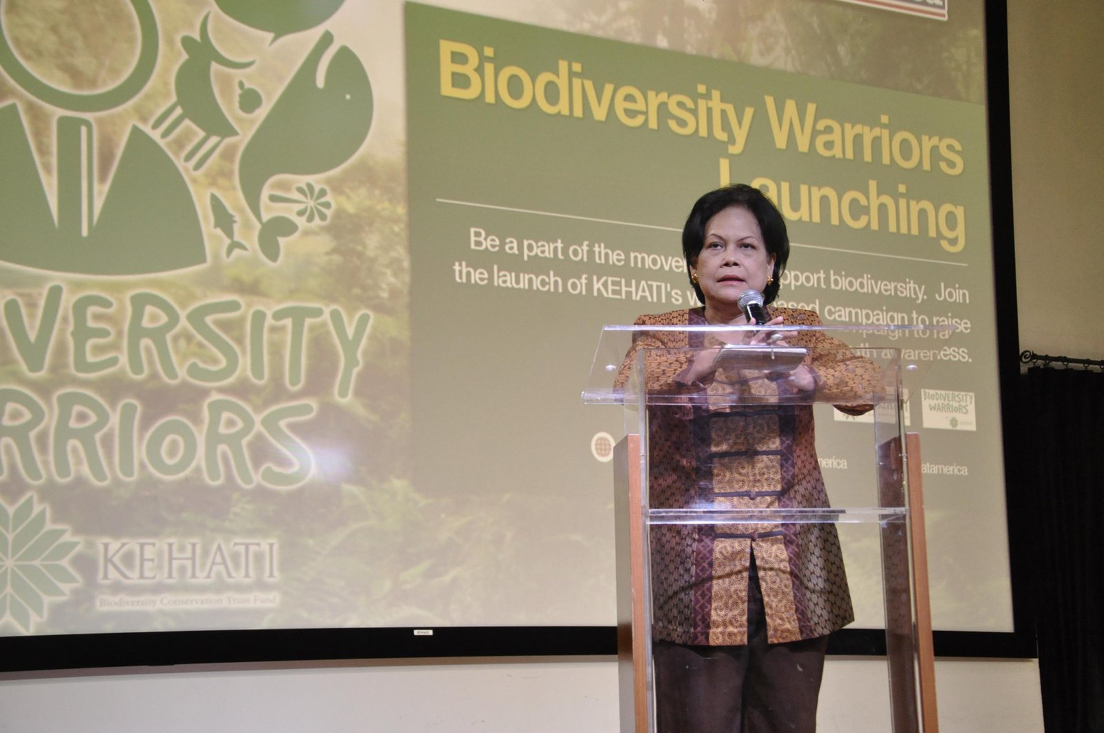 The Many Lives of Erna Witoelar, APRIL Stakeholder Advisory Committee Member 1.1 Biodiversity Warriors Launching