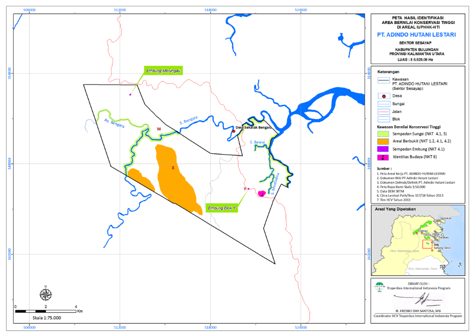 AHL Sesayap Bengara HCV Mapping 2014 &mdash; APRIL Asia