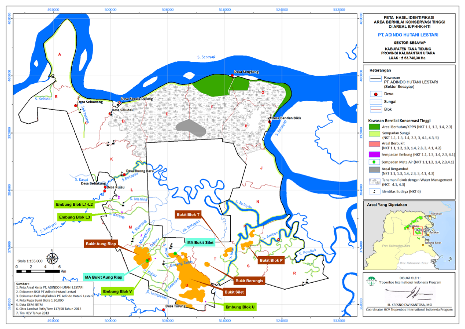 AHL Sesayap HCV Mapping 2014 &mdash; APRIL Asia