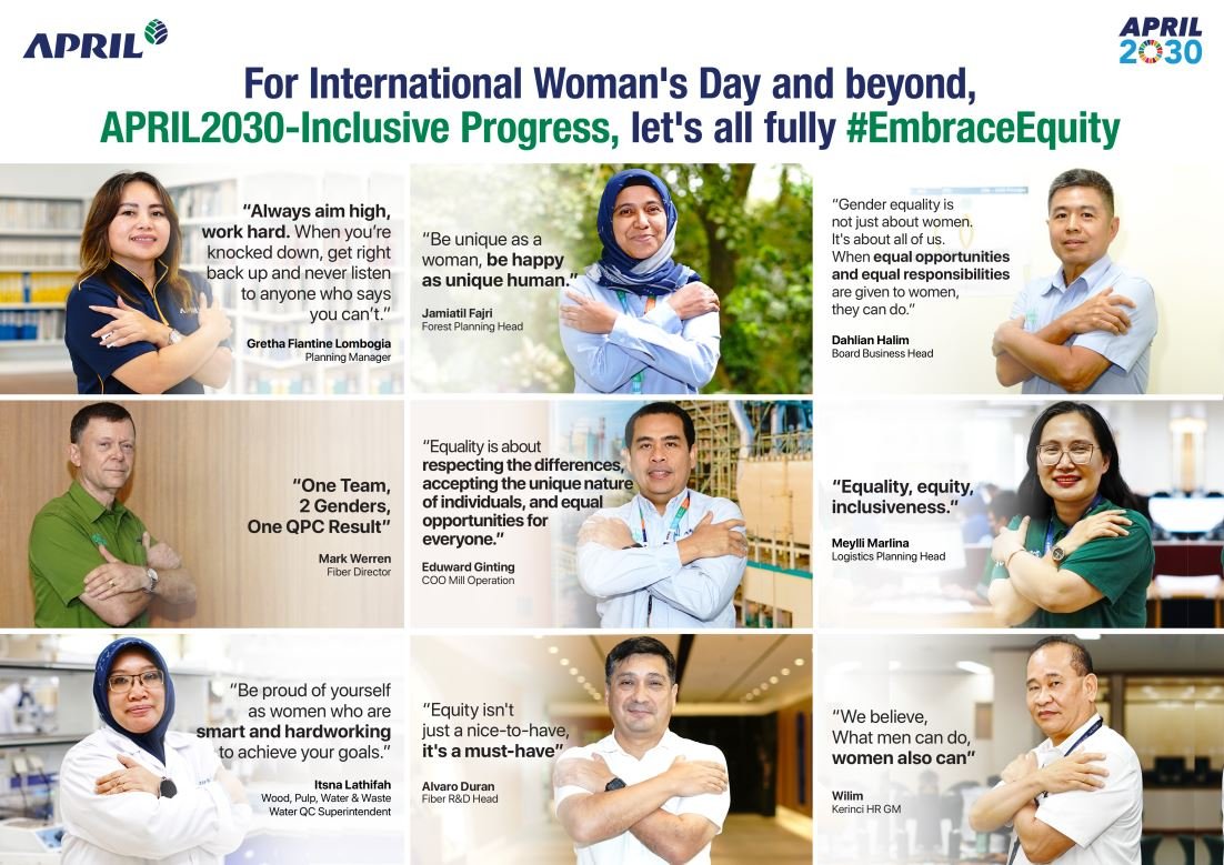 Advancing Gender Equality at Work and Empowering Women in the Communities advancing gender equality at work and empowering women in the communities 03 — APRIL Asia