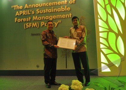 Positive reception to the announcement of APRIL’s Sustainable Forest Management Policy Announcement of APRIL’s Sustainable Forest Management Policy Event