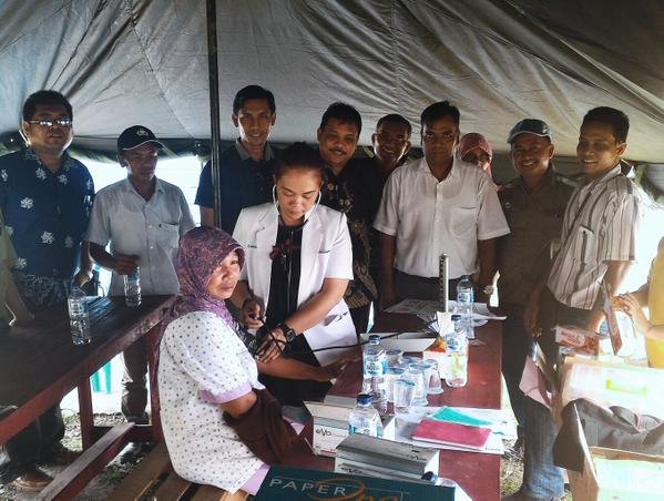 APRIL Menawarkan Layanan Pengobatan Gratis Kepada Masyarakat Riau Foto