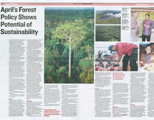 1-for-1 Conservation Making Headlines Jakarta Globe 6may14 Featured