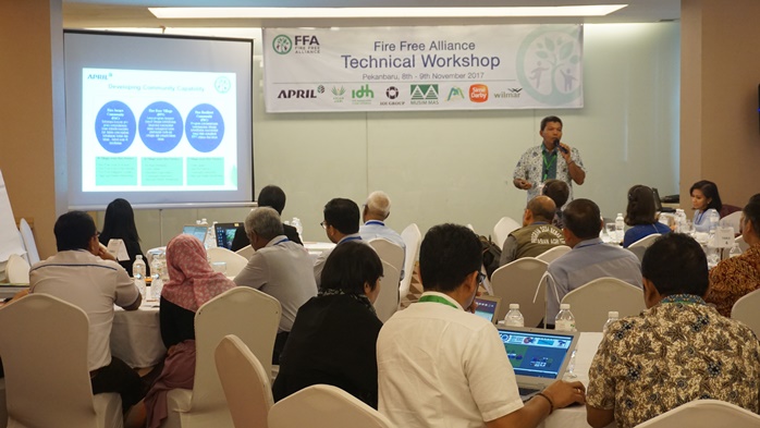 APRIL and the Fire Free Alliance Forest Fire Safety Awareness & Training Indonesia